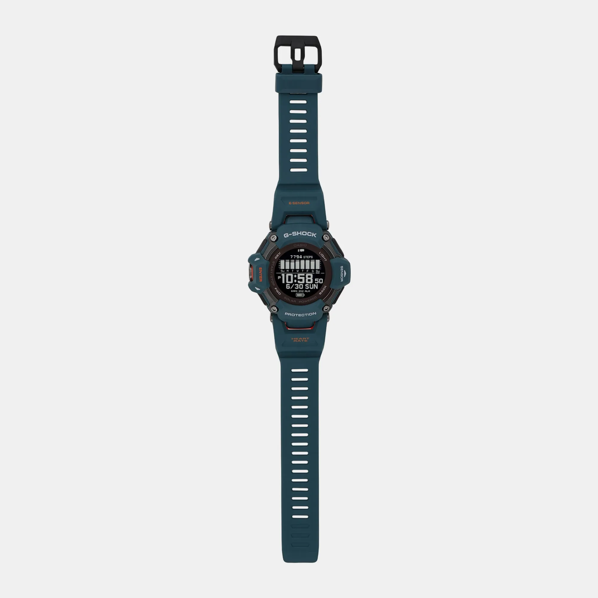 G-Shock Black Men's Digital Resin Watch G1383 - GBD-H2000-2DR