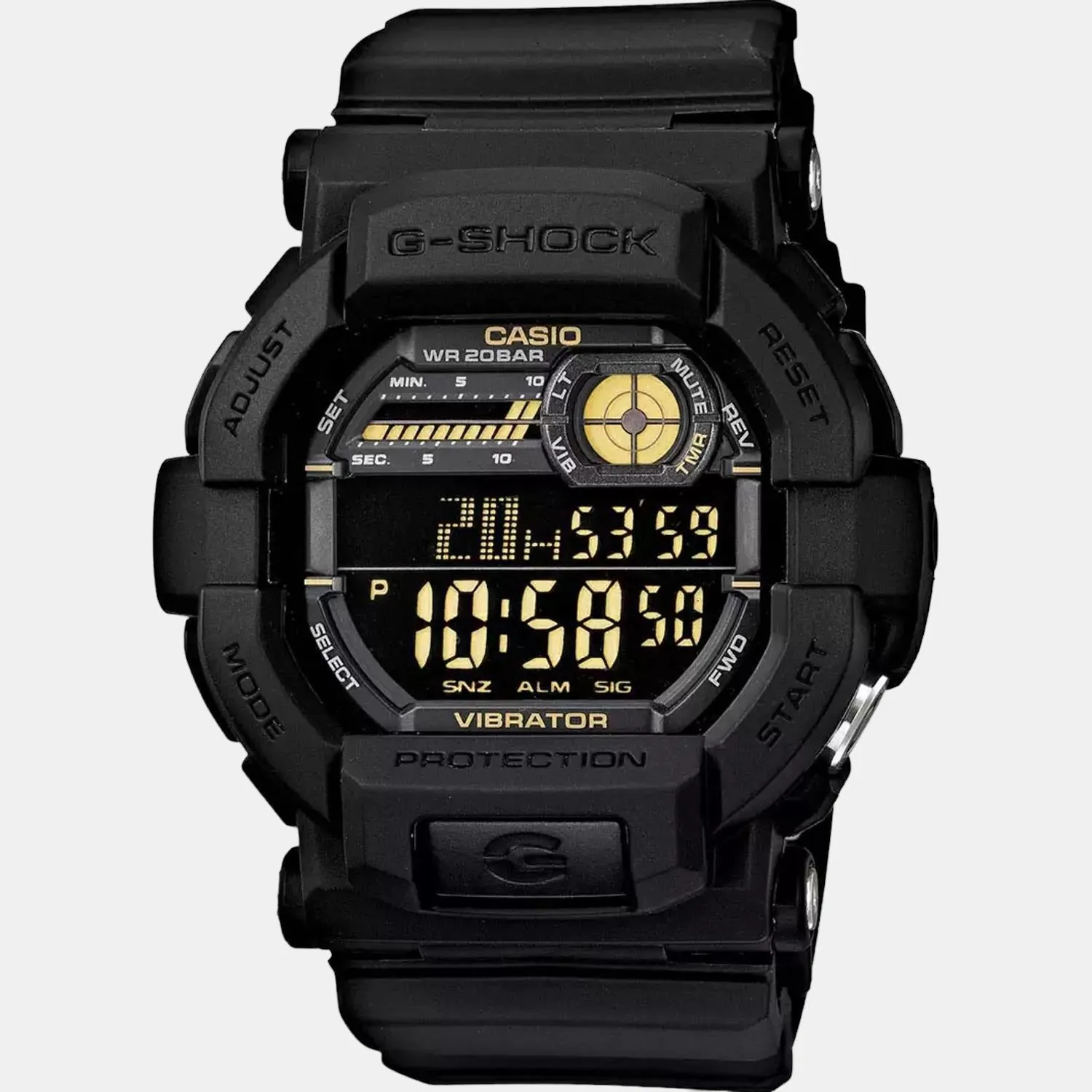 G-Shock Men's Digital Resin Watch G441 - GD-350-1BDR