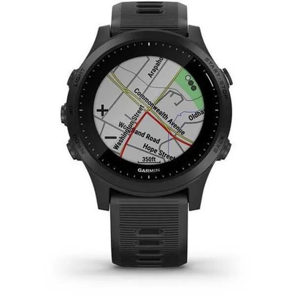 Garmin Forerunner 945 Smartwatch, Black/Slate