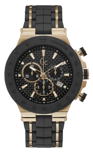 GC Black Dial Gents Watch - Y35001G2MF