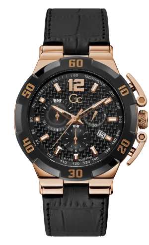 GC Black Dial Gents Watch - Y52002G2MF