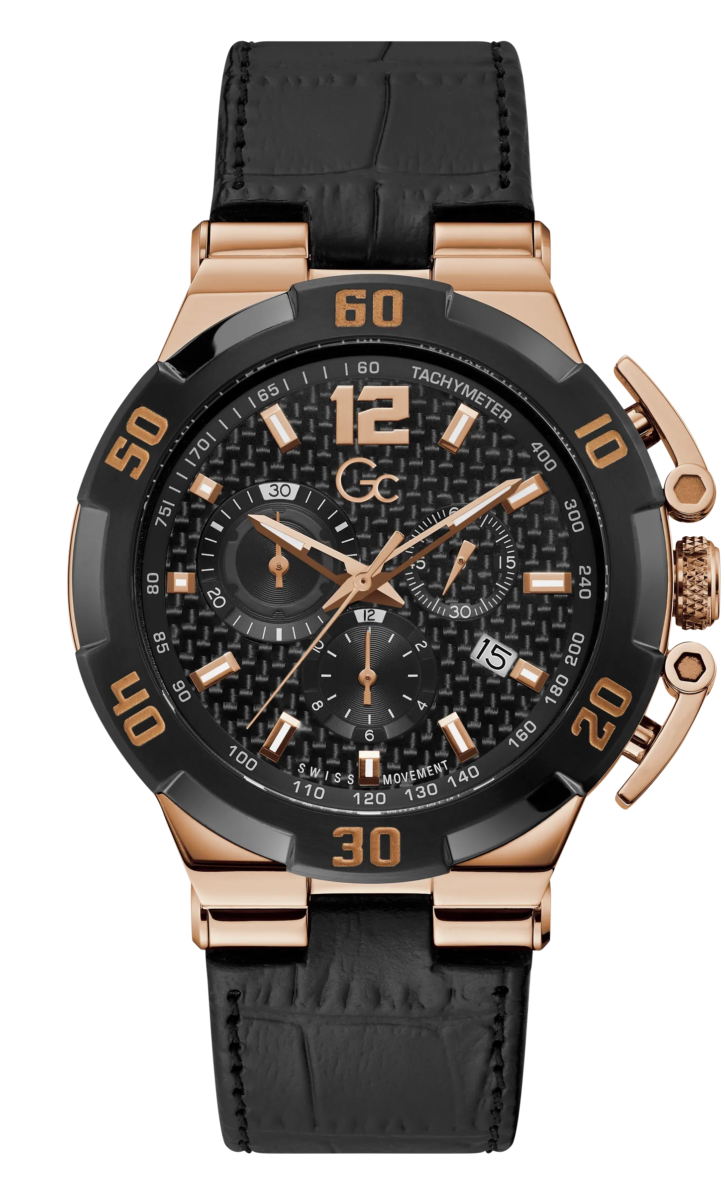 GC Black Dial Gents Watch - Y52002G2MF