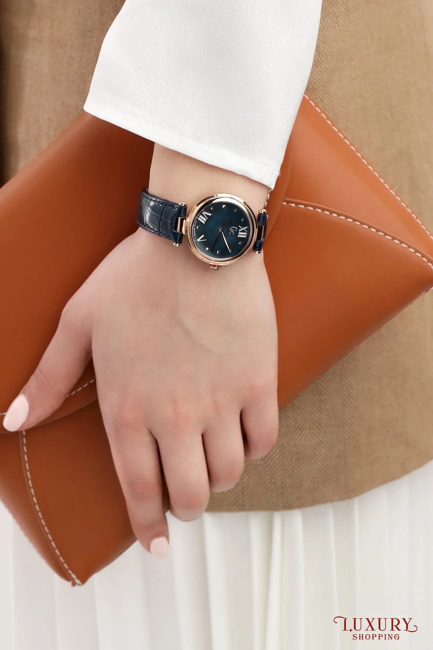 GC Blue Dial Ladies Watch - Y31004L7