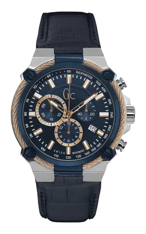GC Gents Wrist Watch Blue - Y24001G7Mf