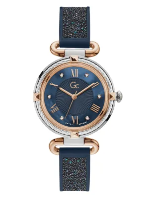 GC Ladies Wrist Watch Blue - Y58004L7Mf