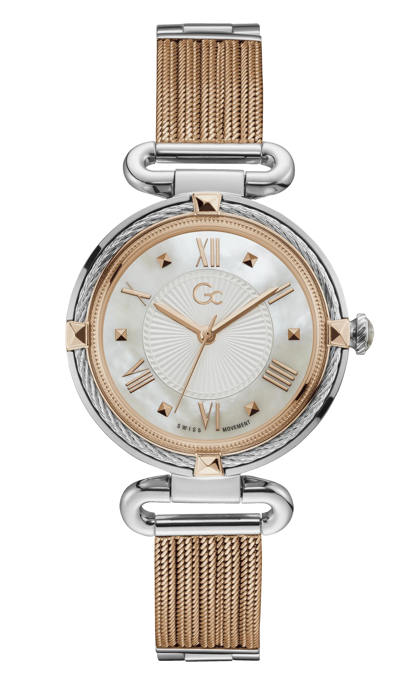GC Ladies Wrist Watch White - Y58001L1Mf