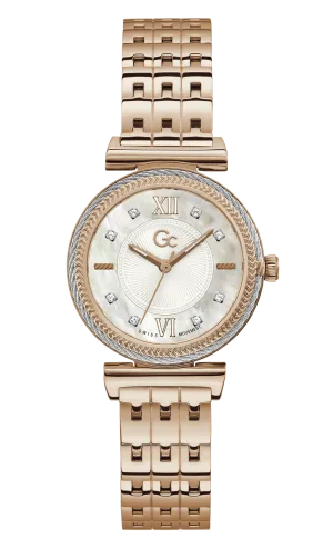 GC White Dial Quartz Analog Women Watch - Y88002L1MF