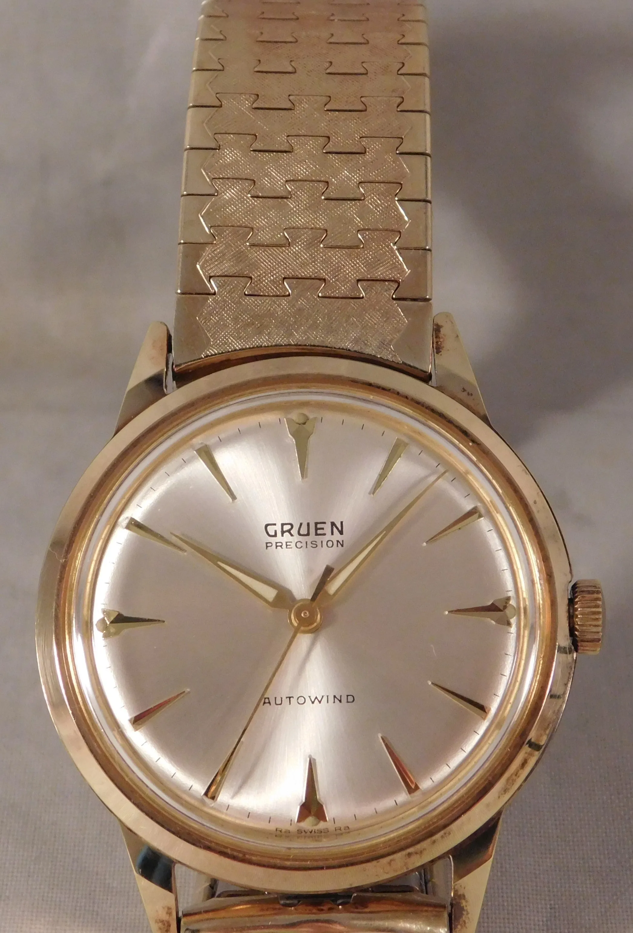 Gruen Precision (New In Box) Vintage 1960's Automatic Mens Watch....34mm
