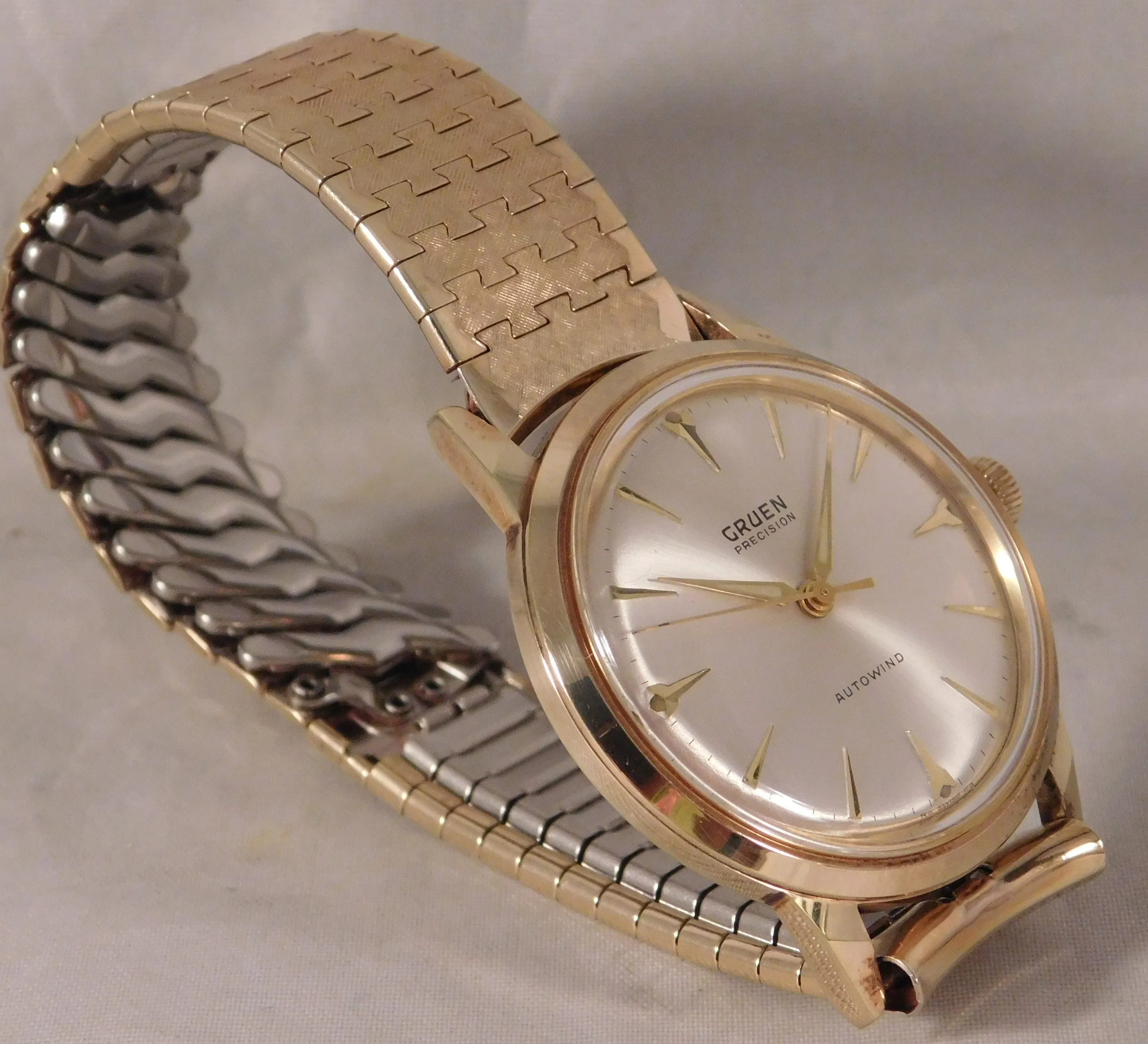 Gruen Precision (New In Box) Vintage 1960's Automatic Mens Watch....34mm