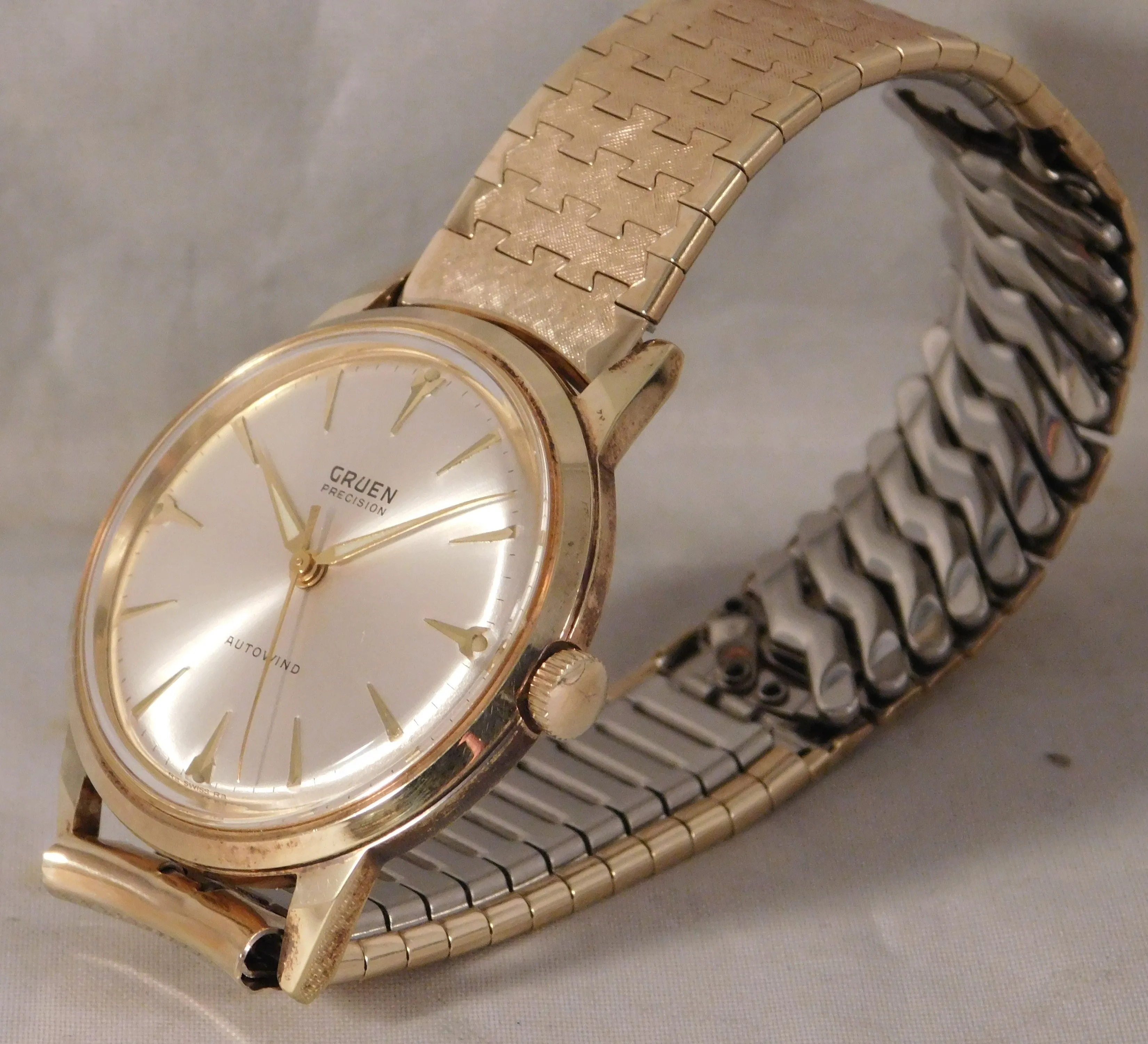Gruen Precision (New In Box) Vintage 1960's Automatic Mens Watch....34mm
