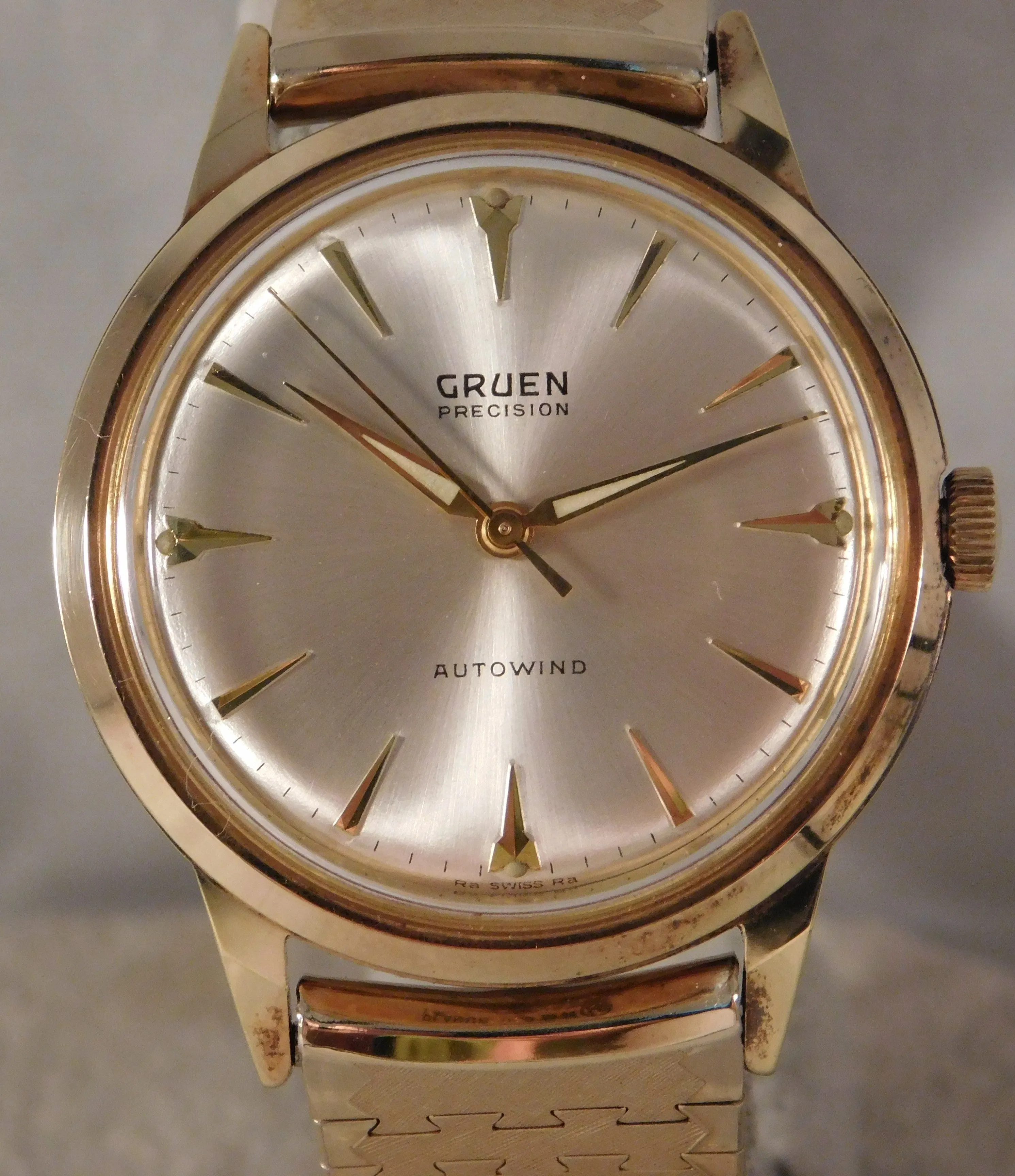Gruen Precision (New In Box) Vintage 1960's Automatic Mens Watch....34mm