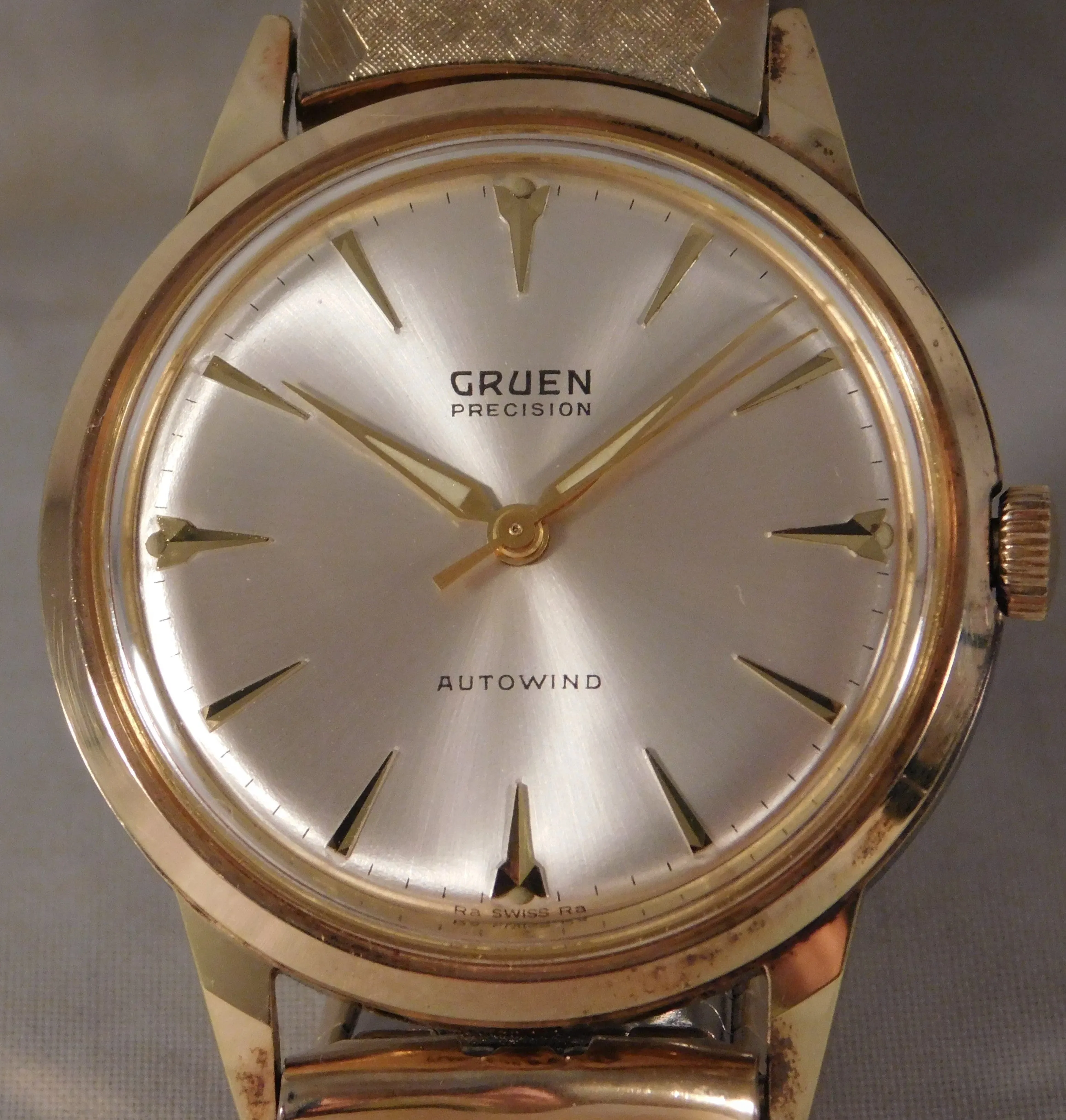 Gruen Precision (New In Box) Vintage 1960's Automatic Mens Watch....34mm