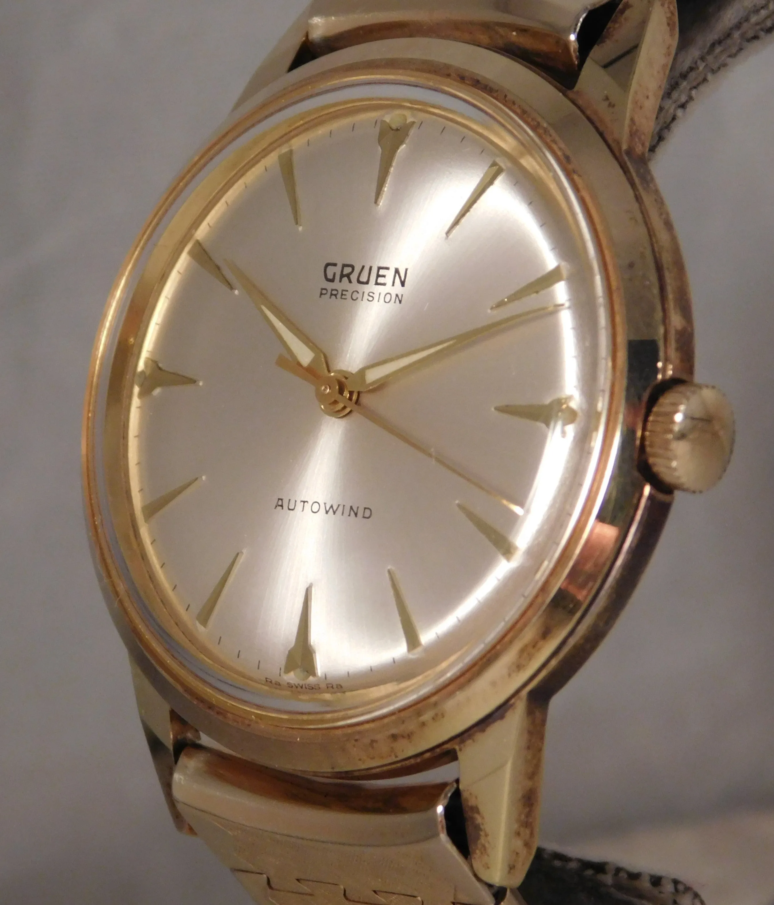 Gruen Precision (New In Box) Vintage 1960's Automatic Mens Watch....34mm