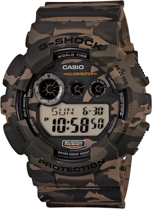 Gshock Classic camo GD-120CM-5