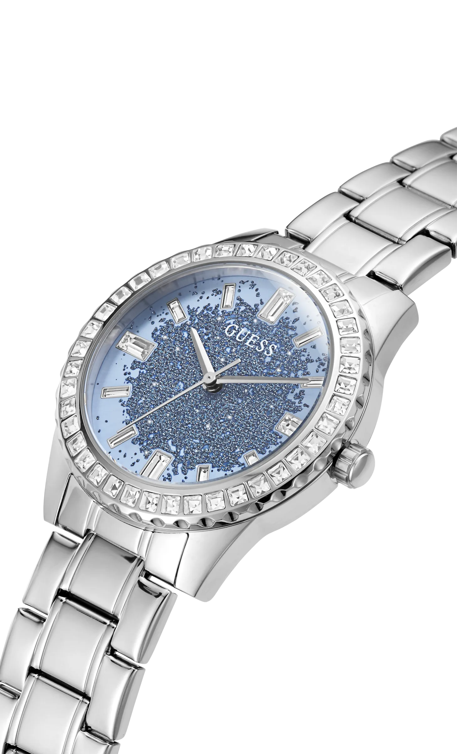 Guess Analog Blue Dial Women Watch - GW0405L1