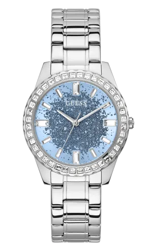 Guess Analog Blue Dial Women Watch - GW0405L1