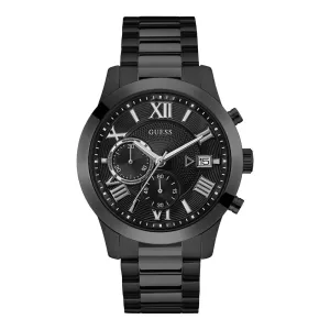Guess Black Dial 45 mm Men Analog Watch - W0668G5
