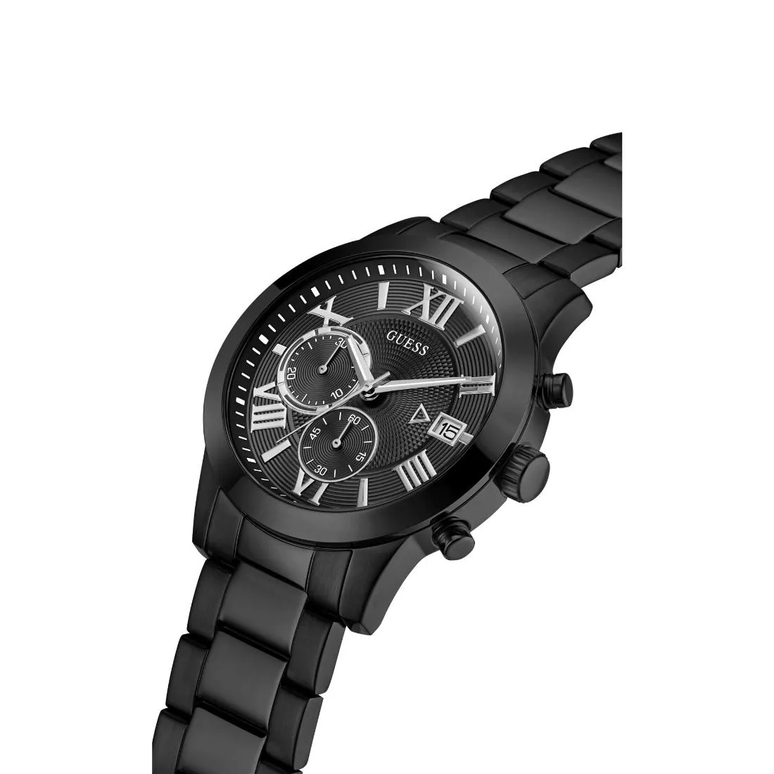 Guess Black Dial 45 mm Men Analog Watch - W0668G5
