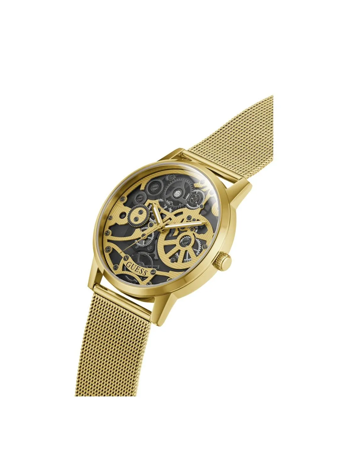 Guess Gold Dial Men Analog Watch - GW0538G2