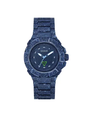Guess Navy Dial Unisex Analog Watch - GW0507G1