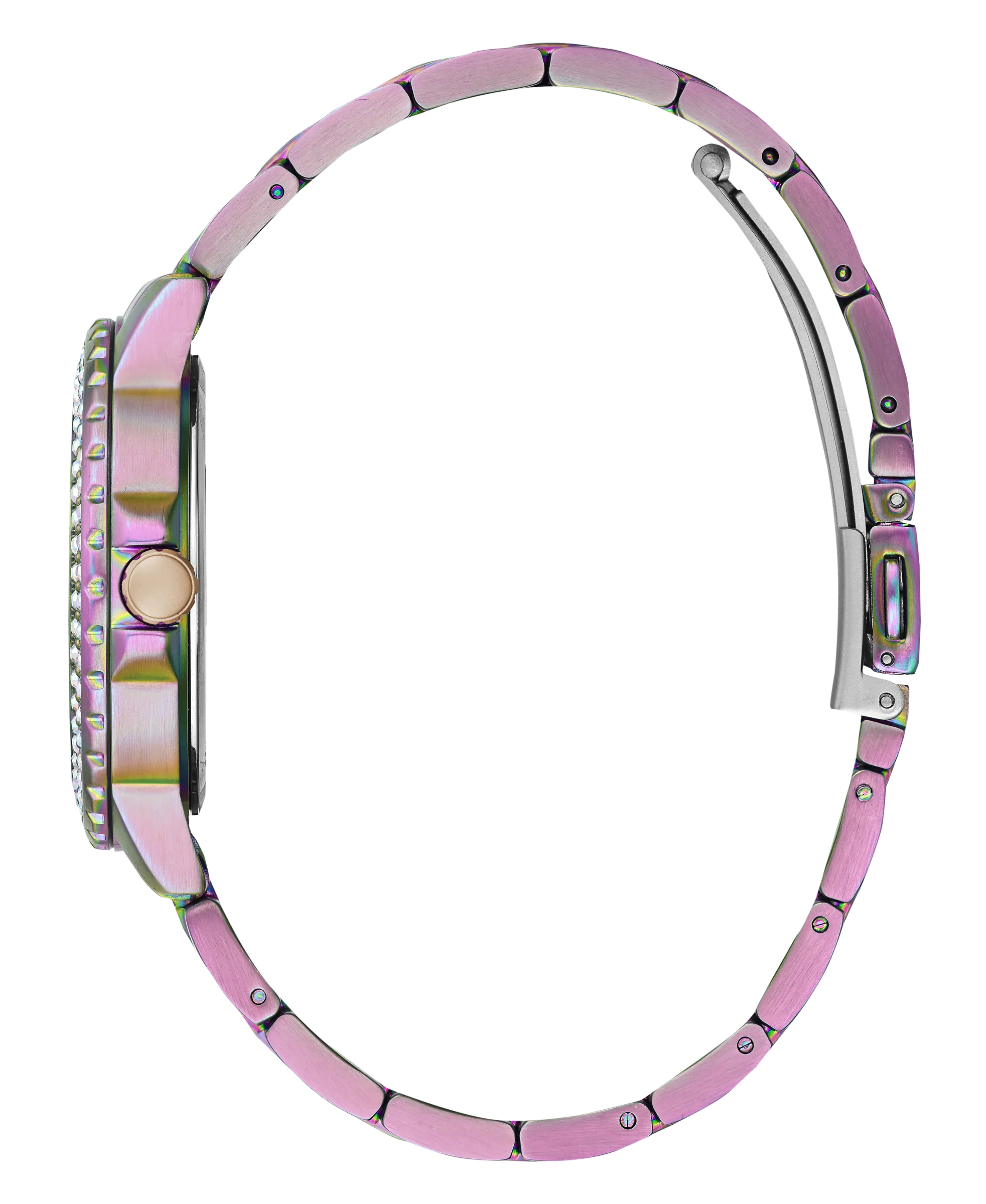 Guess Rose Gold Dial Women Watch - GW0410L4