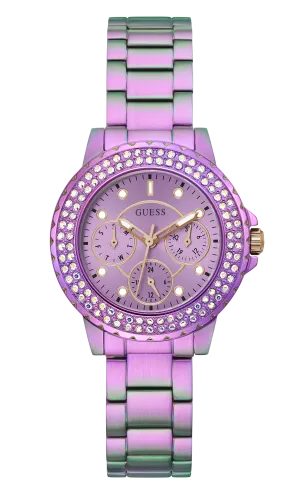 Guess Rose Gold Dial Women Watch - GW0410L4