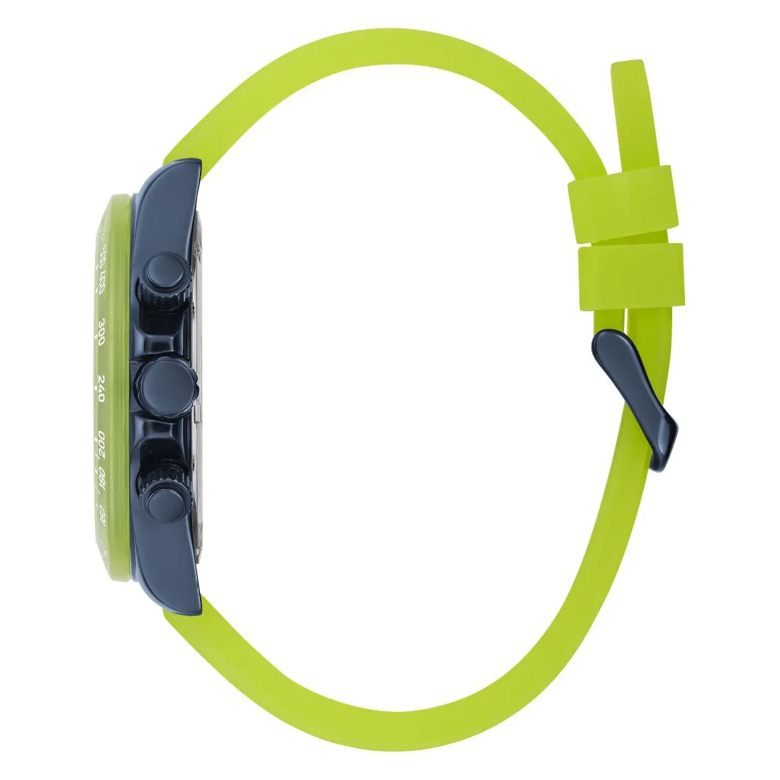 Guess Sport 44 mm Size Green Dial Men Chronograph Watch - GW0578G1