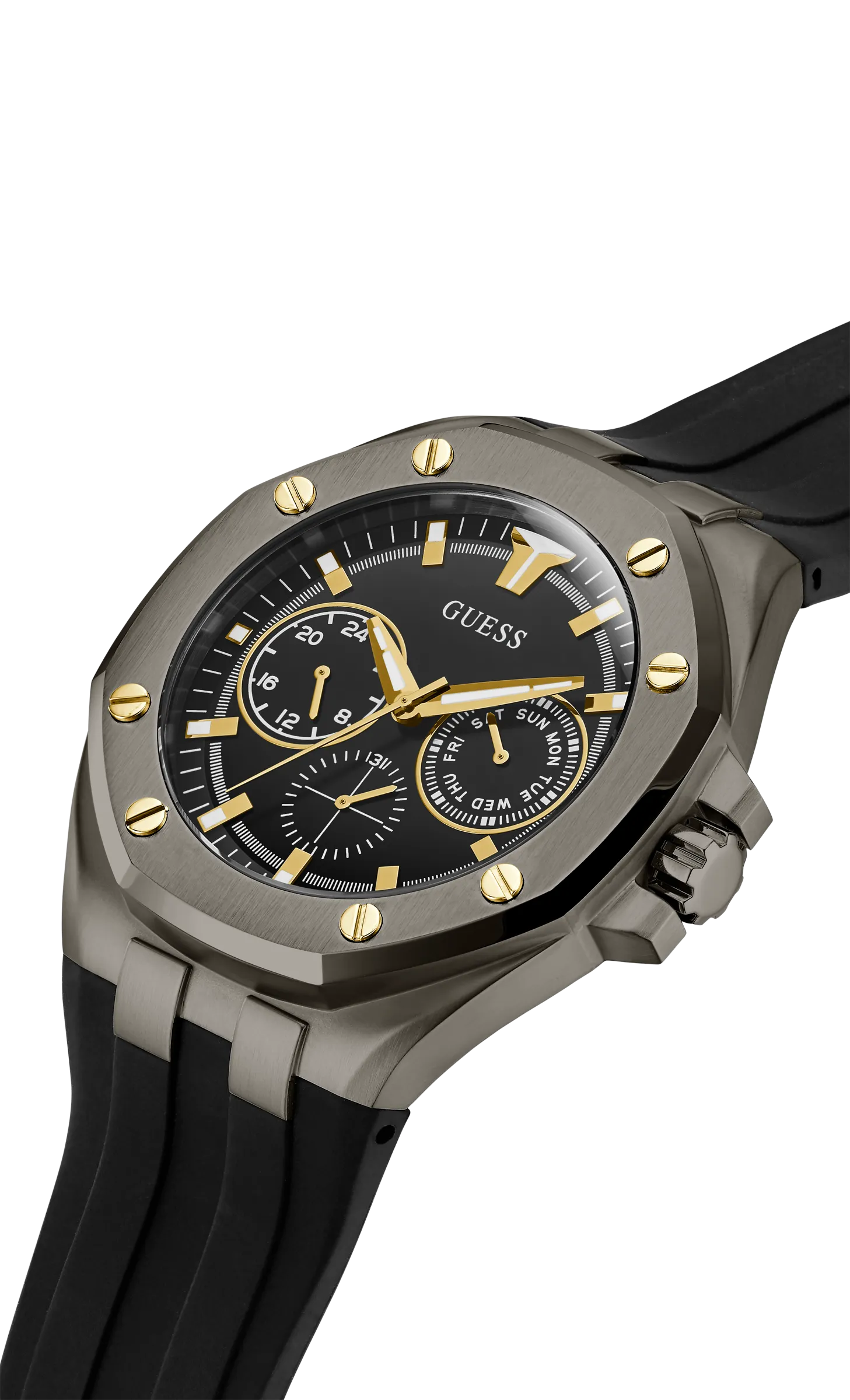 Guess Sport Multifunction Black Dial Men Watch - GW0446G2