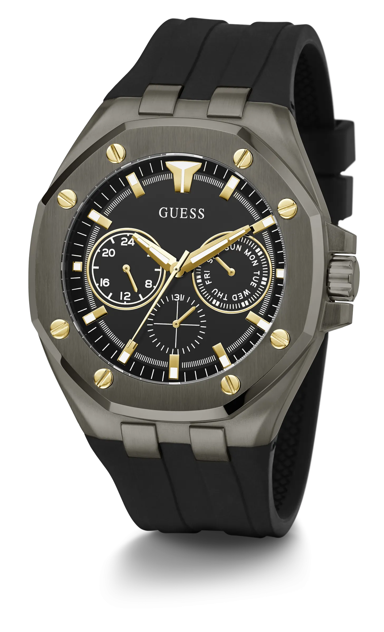 Guess Sport Multifunction Black Dial Men Watch - GW0446G2