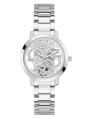 Guess Women Silver Dial Analog Watch - GW0300L1