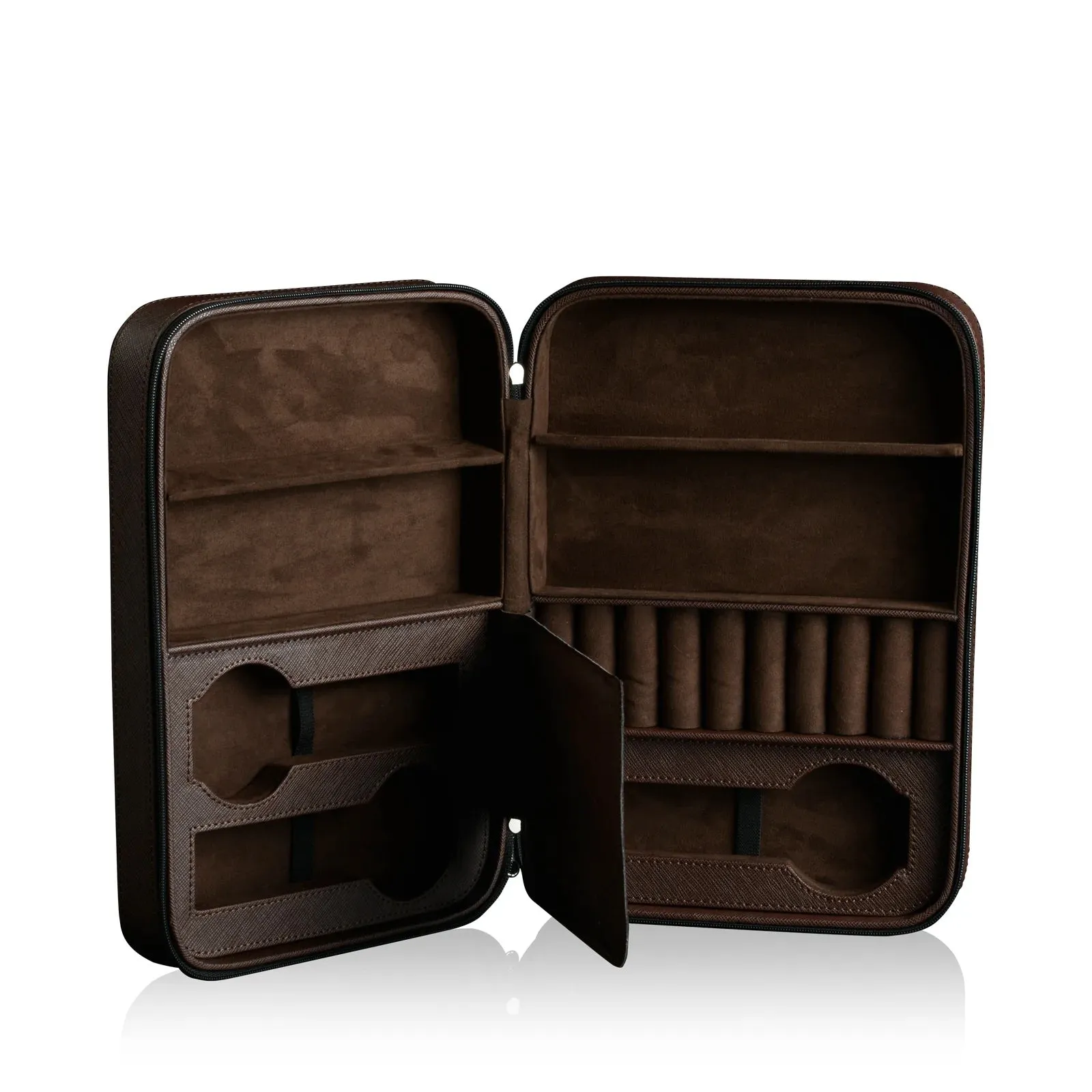 Heisse & Söhne Travel Case Brown CH-HS 70019-157.145