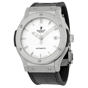 Hublot Classic Fusion Automatic White Dial Black Leather Men's Watch 511NX2610LR 511.NX.2610.LR