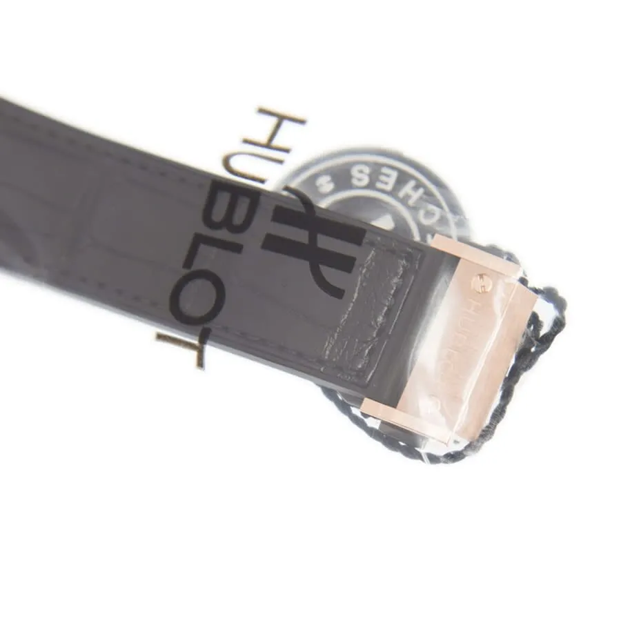 Hublot Classic Fusion Mat Black Dial Automatic Men's 18 Carat Rose Gold Watch 542.OX.1181.LR.1704