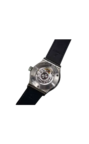 Hublot Classic Fusion Titanium Pavé Stainless steel & Diamonds Unisex Watch