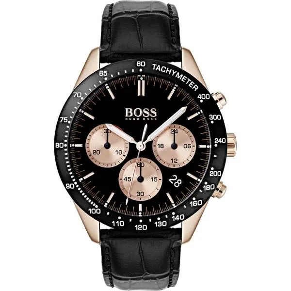 Hugo Boss Talent Chronograph Black Dial Men's Watch 1513580