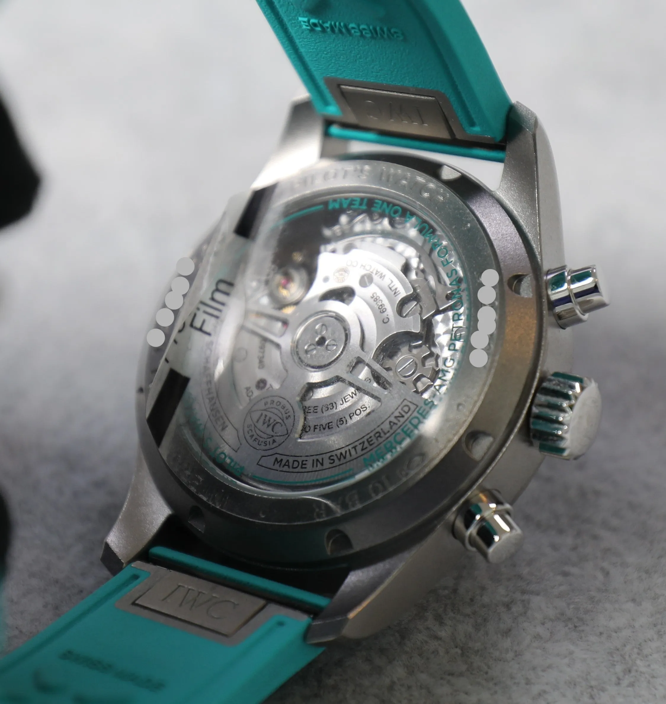IWC Pilot Chronograph 41mm – Mercedes-AMG Petronas Formula One Limited Edition – New – Full Set