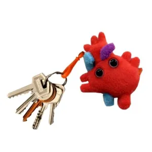 Keychain- Giantmicrobe Heart