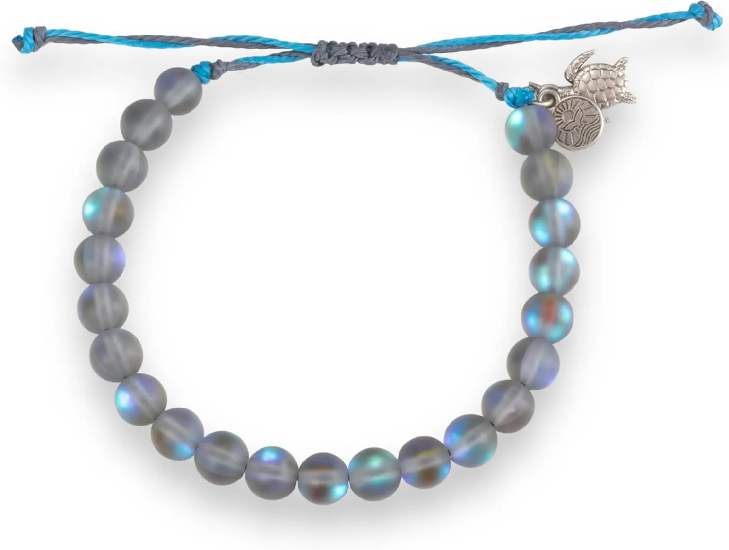 KoaKoa Moonlight Bead Sea Turtle Tracking Bracelet, helps save sea turtles, fully adjustable Men and Women