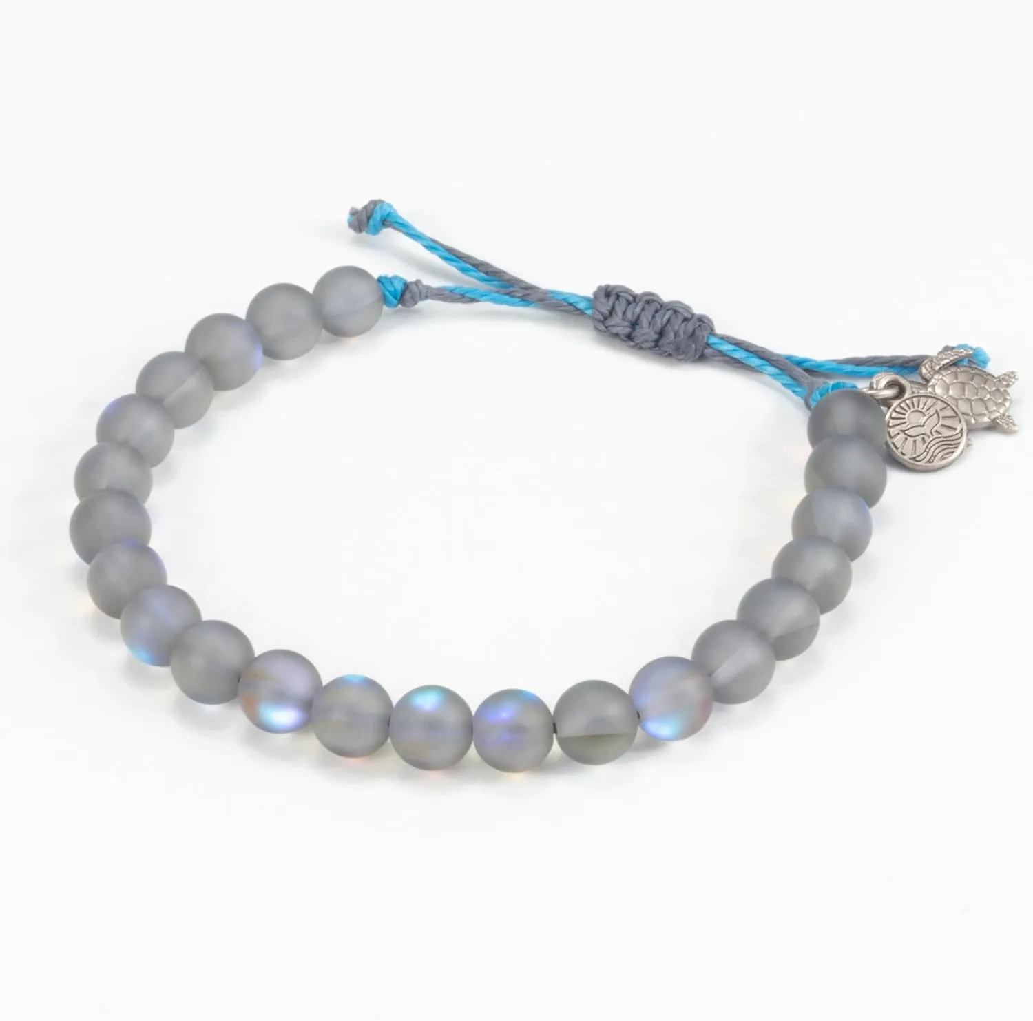 KoaKoa Moonlight Bead Sea Turtle Tracking Bracelet, helps save sea turtles, fully adjustable Men and Women