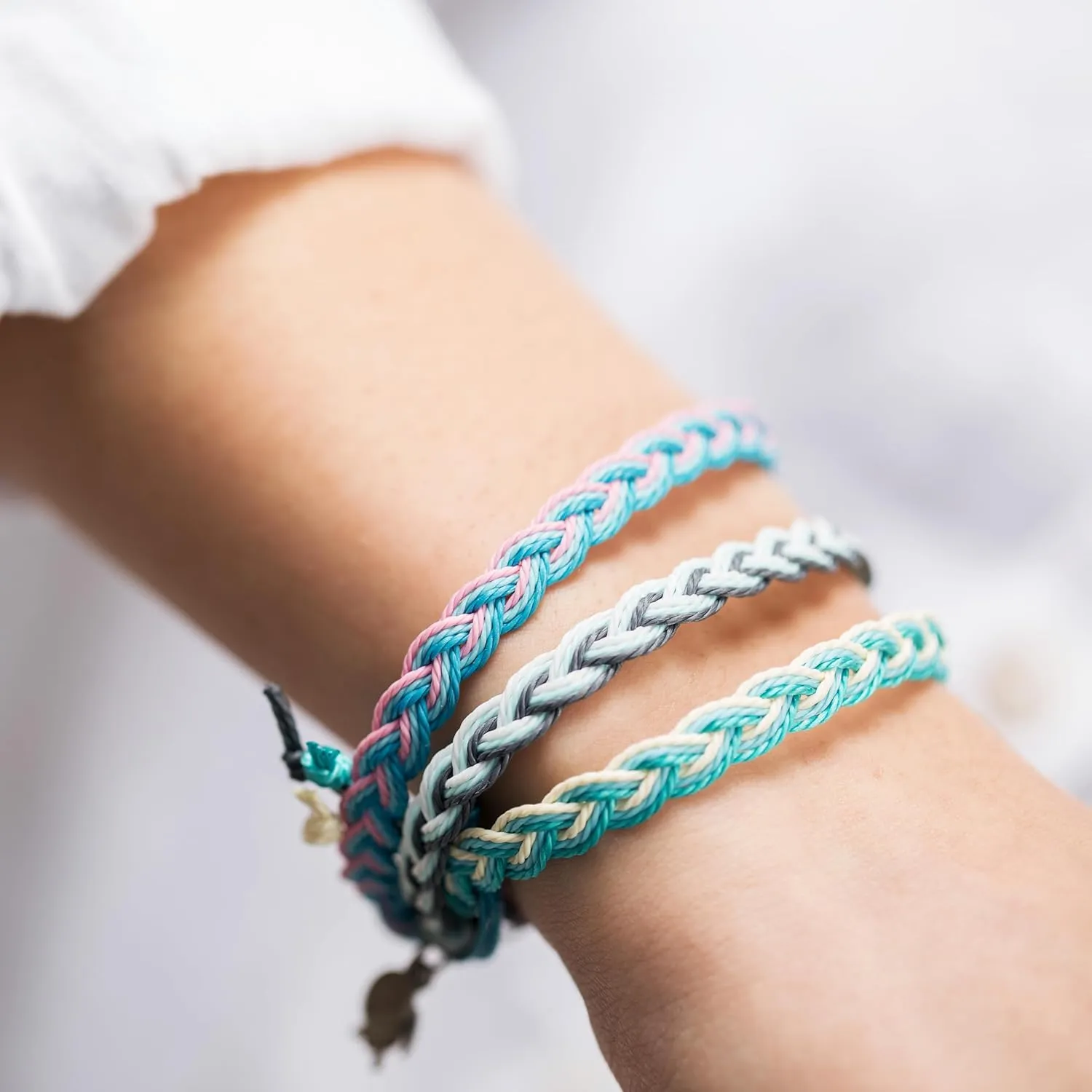 KoaKoa Original Braid Sea Turtle Tracking Bracelet, helps save sea turtles, fully adjustable Men and Women