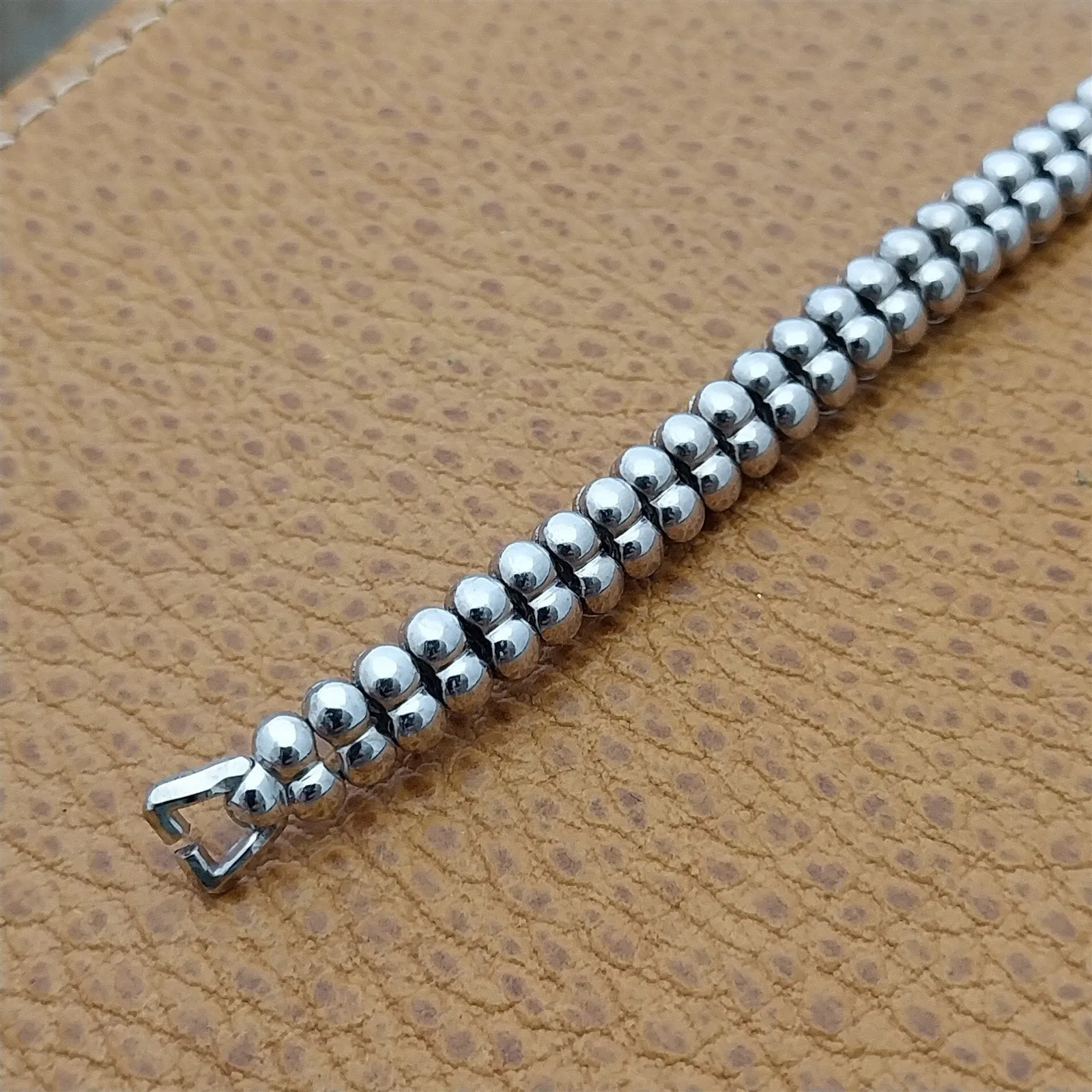 Ladies JB Champion White Gold-Filled Dixie Rose 1950s Vintage Watch Band