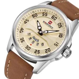 Leather Band Quartz Watch(Out of Stock)