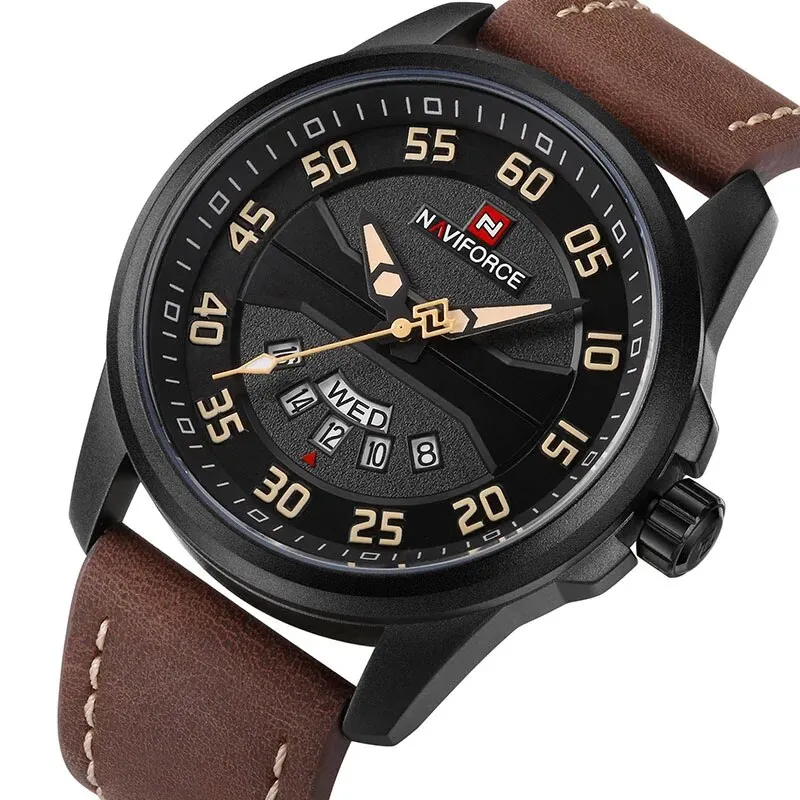 Leather Band Quartz Watch(Out of Stock)