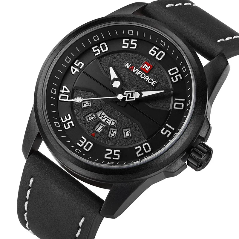 Leather Band Quartz Watch(Out of Stock)