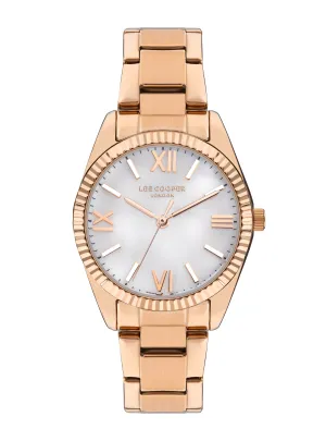 Lee Cooper - LC07868.420 - Women's Super Metal Rose Gold Watch