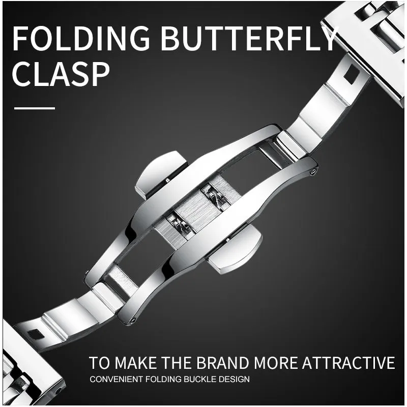 Luxury Steel Men's Calendar Watch