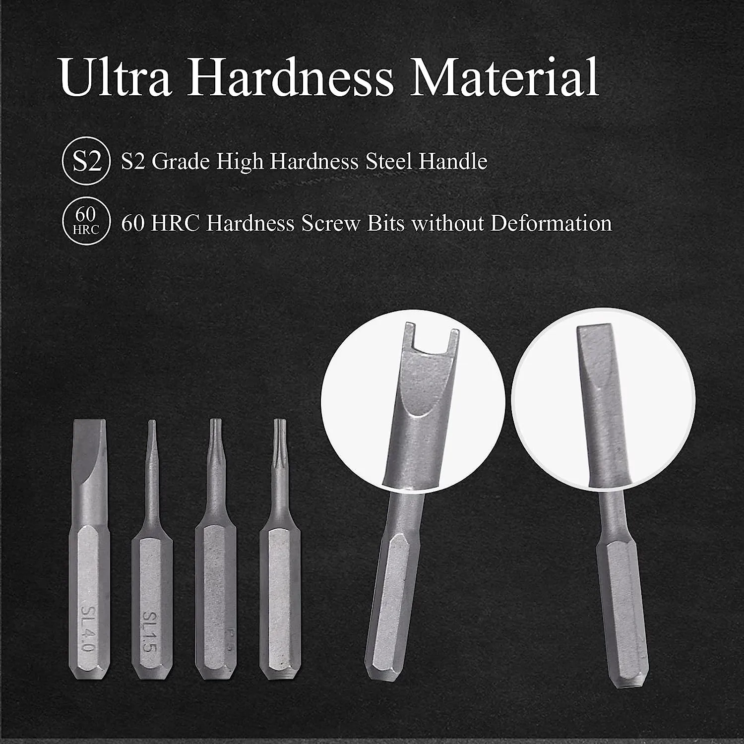 Magnetic precision screwdriver bit set - Red Durable S2 Steel 31in1 Mini Portable Screwdriver Set Small Bit Holder for Impact Driver Repair Tool Kit for Laptop, PC, Watch, Glasses, Phone, Electronics