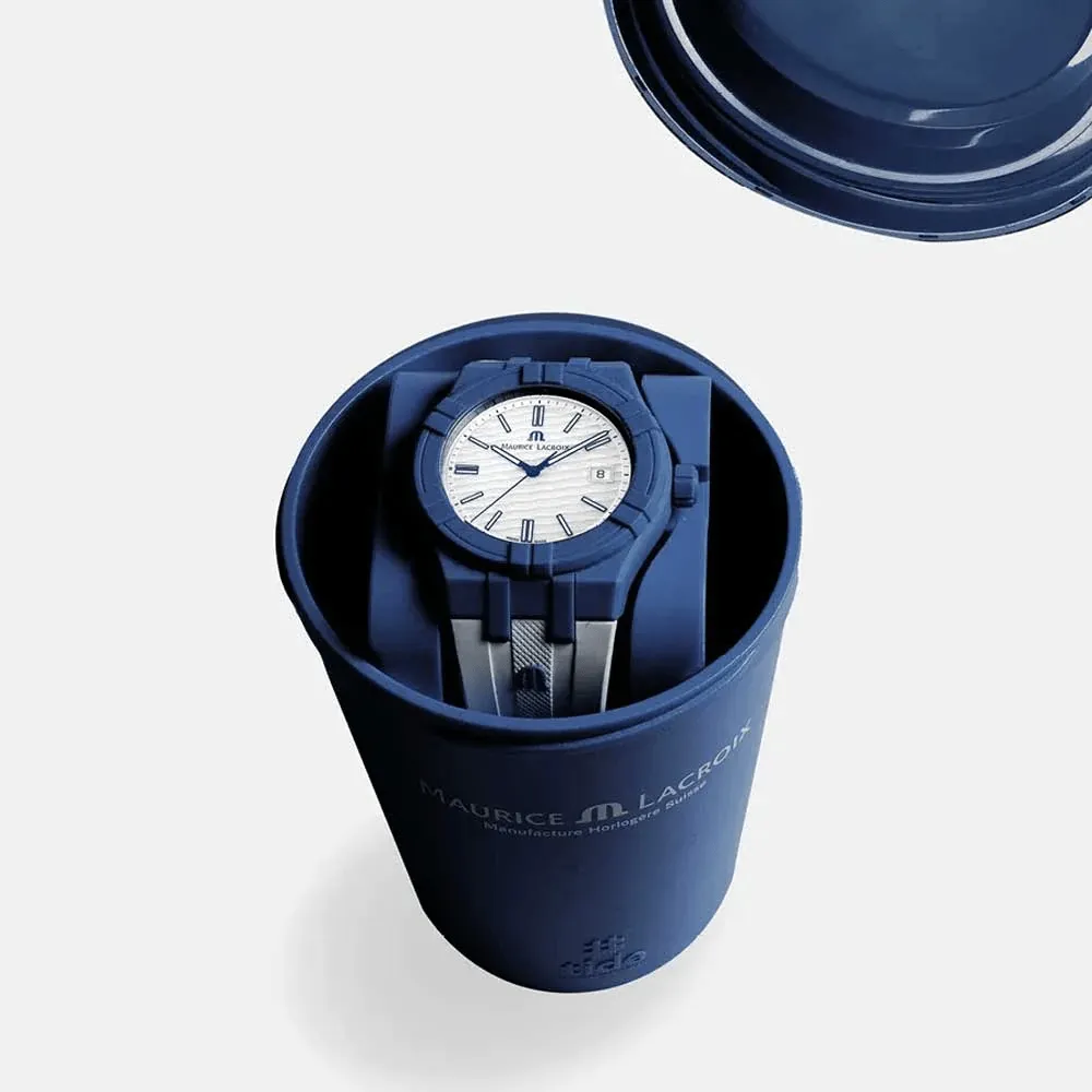 Maurice Lacroix - The AIKON #tide 40mm Blue Watch  AI2008-BBB11-300-0
