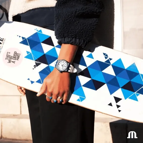 Maurice Lacroix - The AIKON #tide 40mm Blue Watch  AI2008-BBB11-300-0