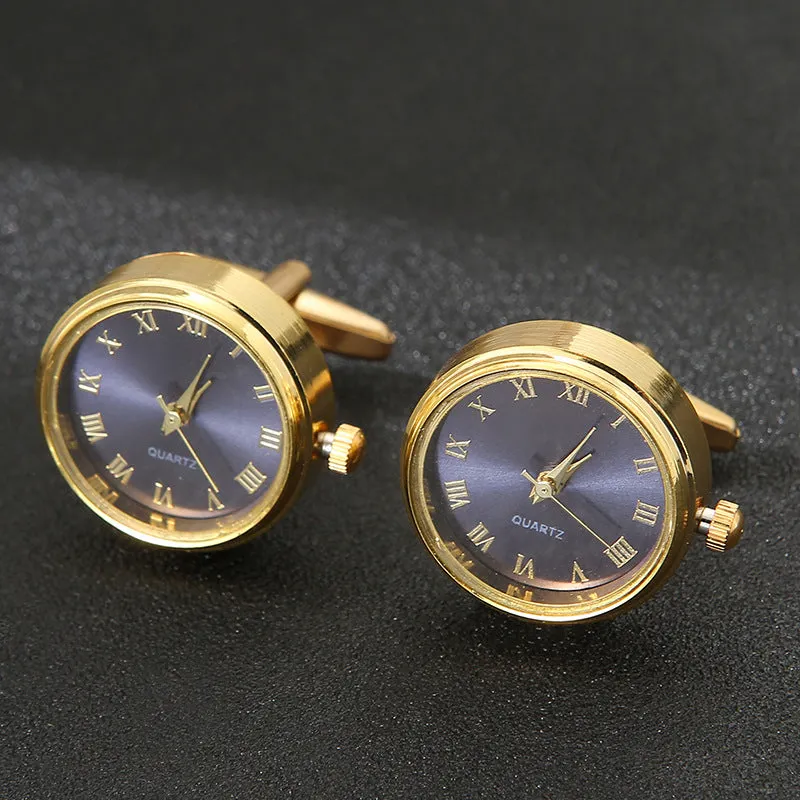 Men Luxury Watches Cufflinks